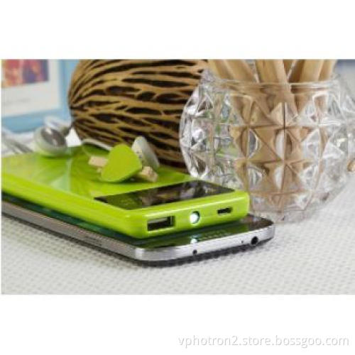 6000mah USB LED Screen ultra thin power bank for smart phone